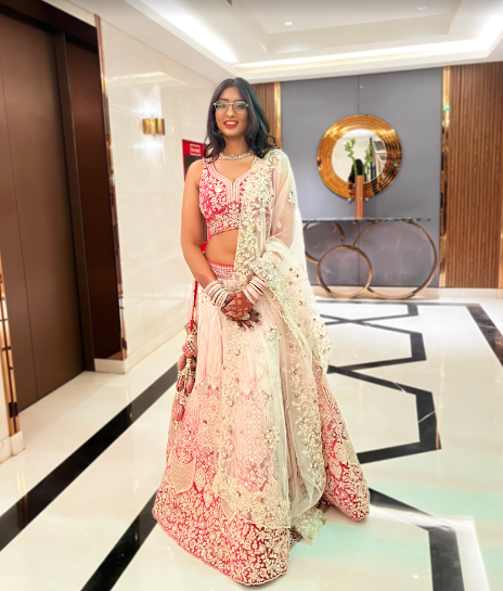 Professional bridal makeover by the Best Makeup Artist in Thane, Ujwala Makeup Artist